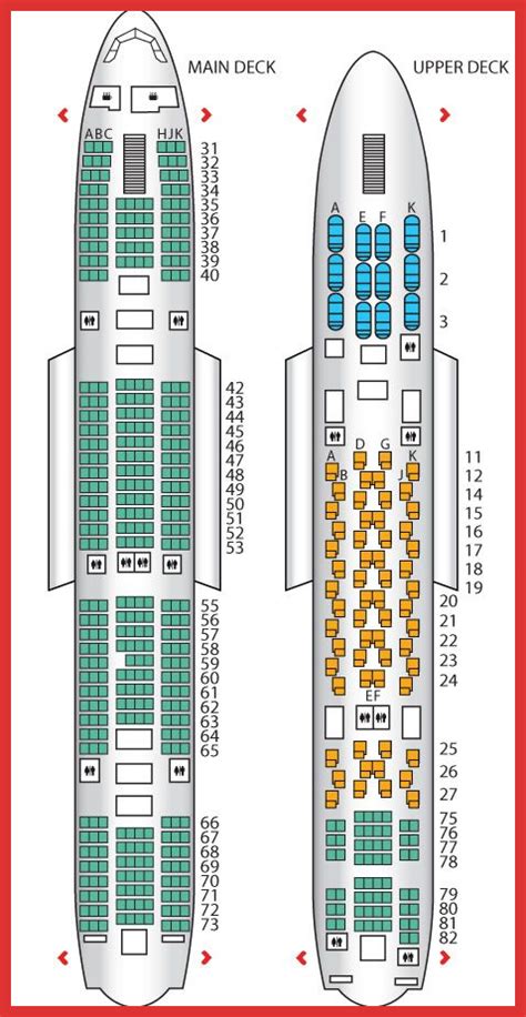 emirates a380 seat map